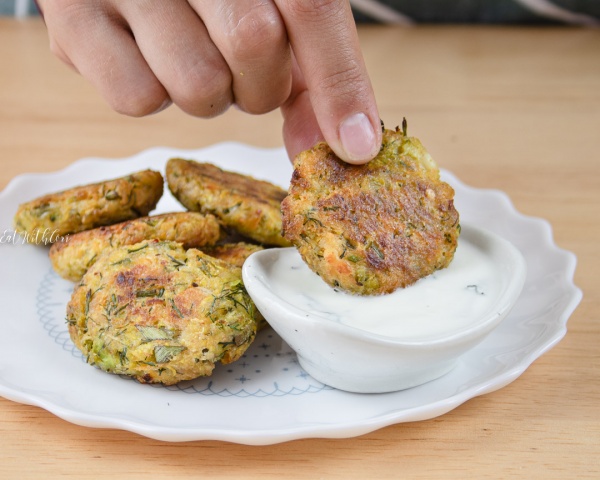 Easy Zucchini Fritters (in the oven)